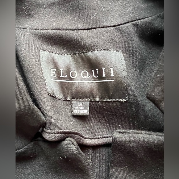 Eloquii Black Blazer - Picture 4 of 6